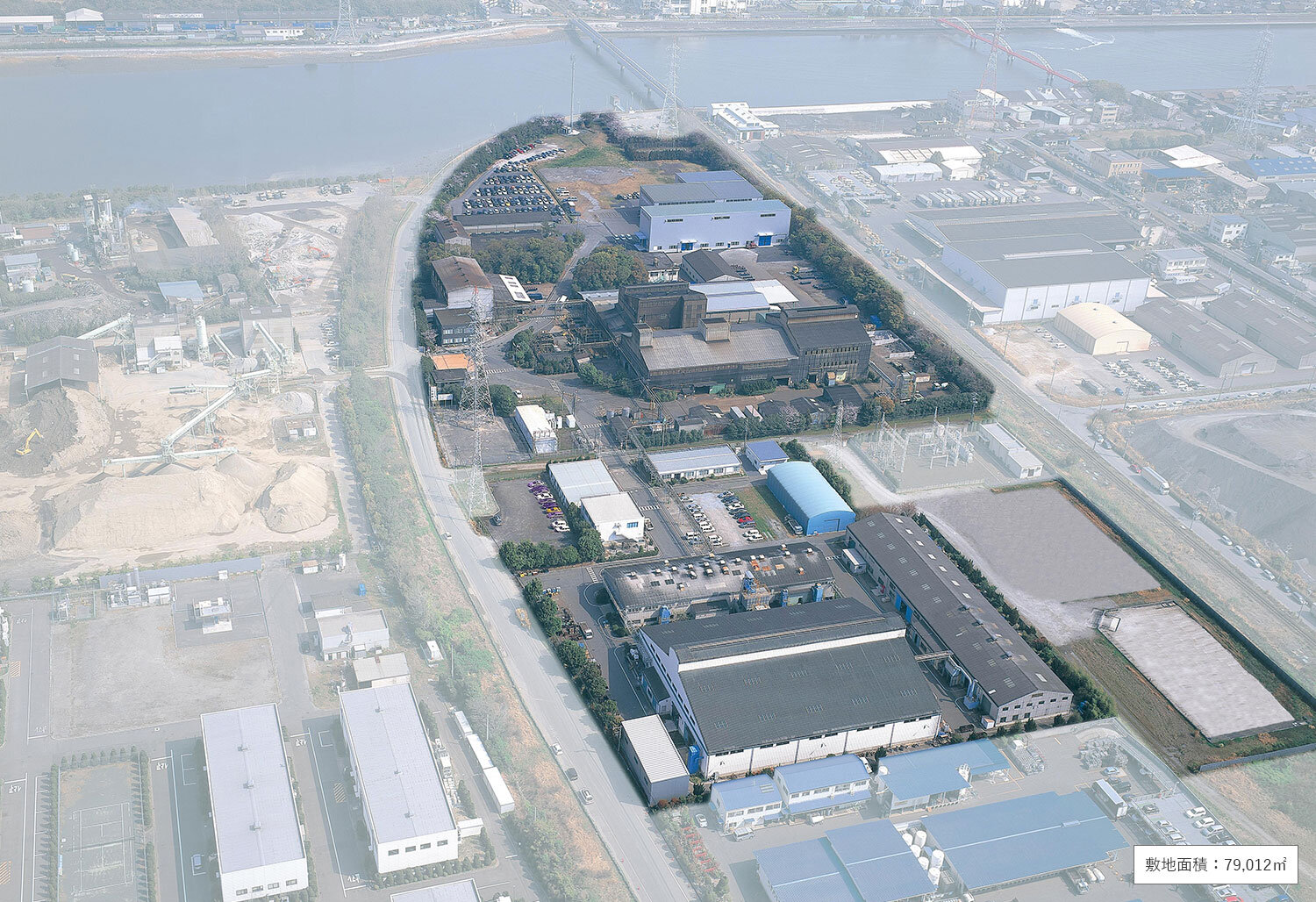 敷地面積：79,012㎡
